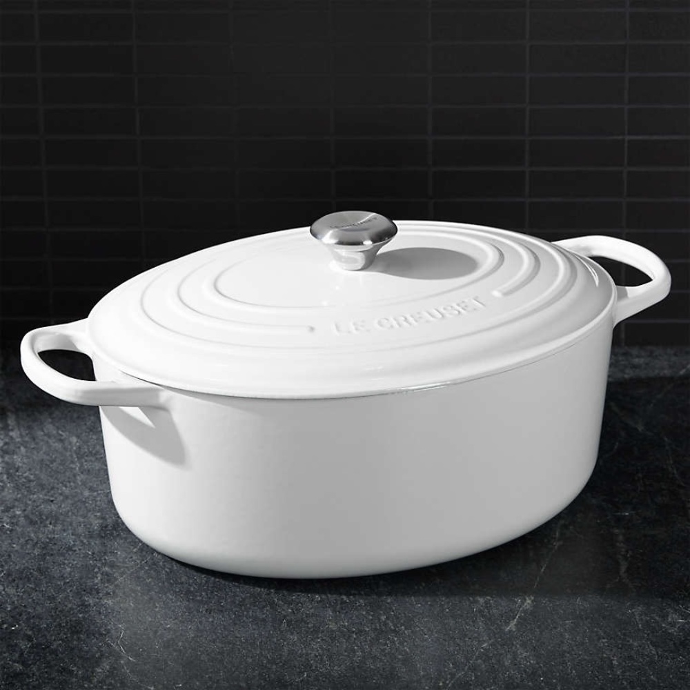 Le Creuset new 6.75q #31 white - Picture 4 of 11